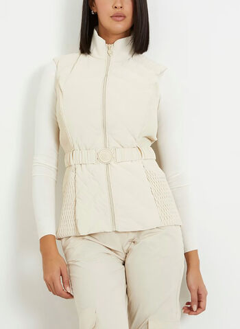 GIUBBOTTO SMANICATO CASSANDRA, G1F7 PANNA, small