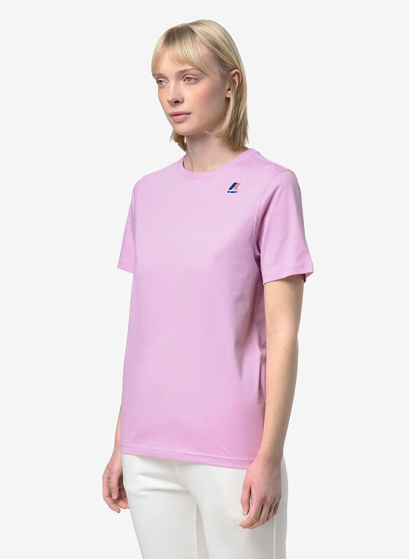 T-SHIRT LEONIDE UNISEX, V18 PINK, medium