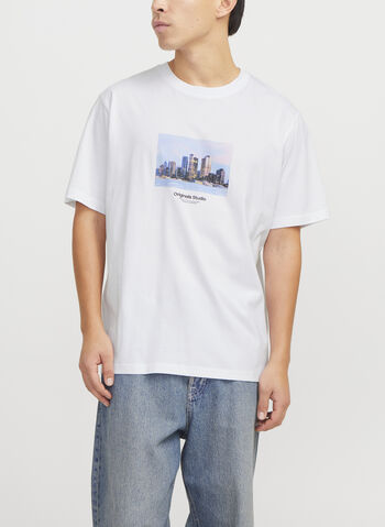 T-SHIRT SHORTSLEEVE ORIGINAL STUDIO, BRIGHT WHITE, small