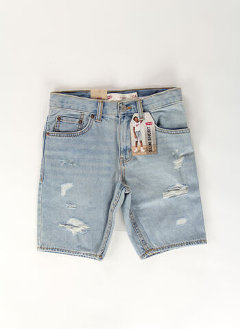 BERMUDA JEANS RAGAZZO, L9L CHIARO, small