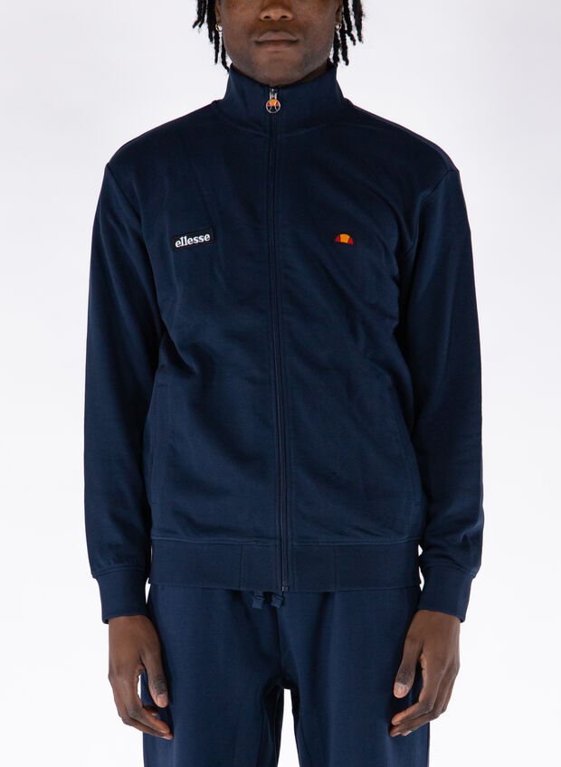 FELPA FULL ZIP PATCH LOGO, 858 NVY, large