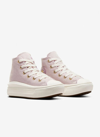 SCARPA CHUCK TAYLOR  MOVE PLATFORM BAMBINA, 534 ORCHID DUST, small