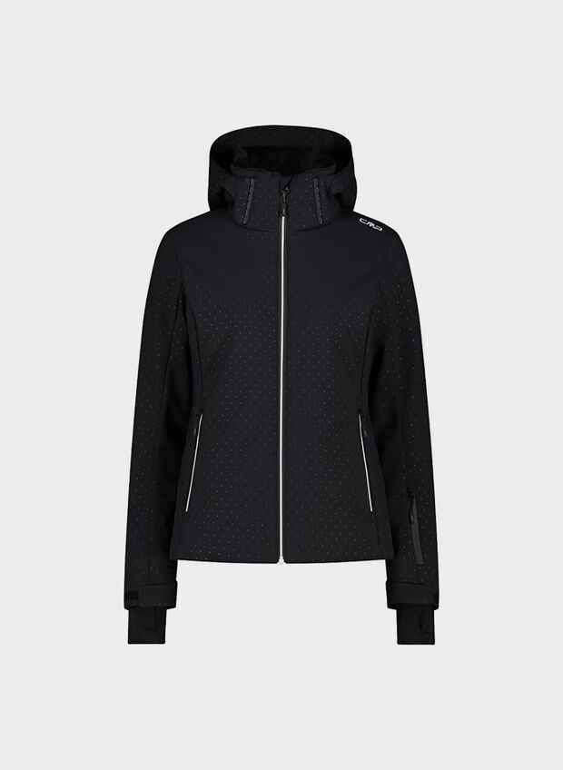 GIACCA DA SCI IN SOFTSHELL, U901 BLK, large