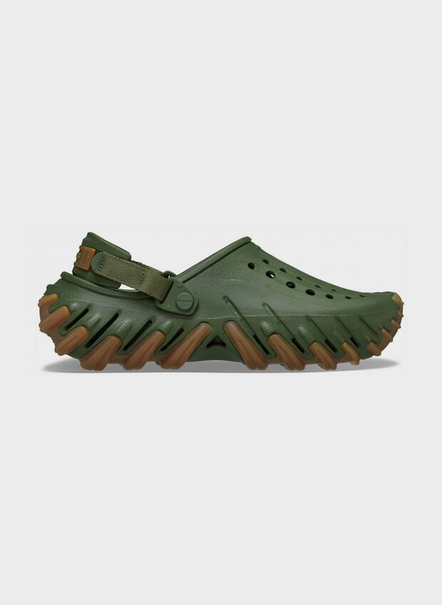 SANDALO SABOT ECHO GUM RO CLOG UNISEX, ARMY, large