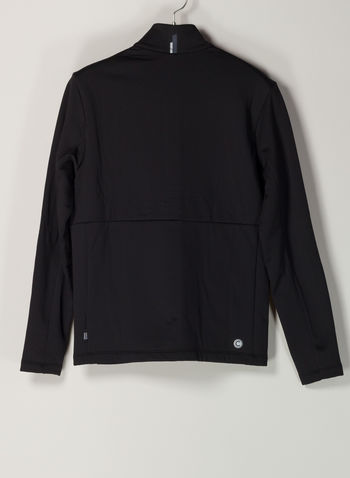 MAGLIA TERMICA DA SCI FULL ZIP, 99NERO, small