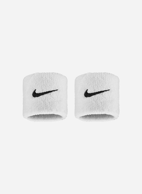 COPPIA POLSINO CORTO SWOOSH, 101 WHT, medium