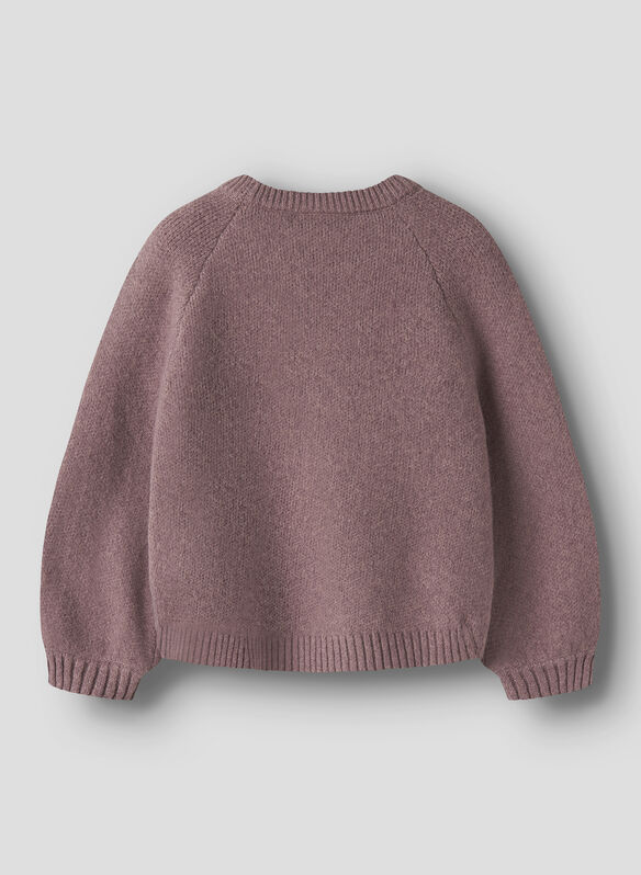 MAGLIONE NDOPER FIOCCHI BAMBINA, WILD GINGER ROSA ANTICO, medium