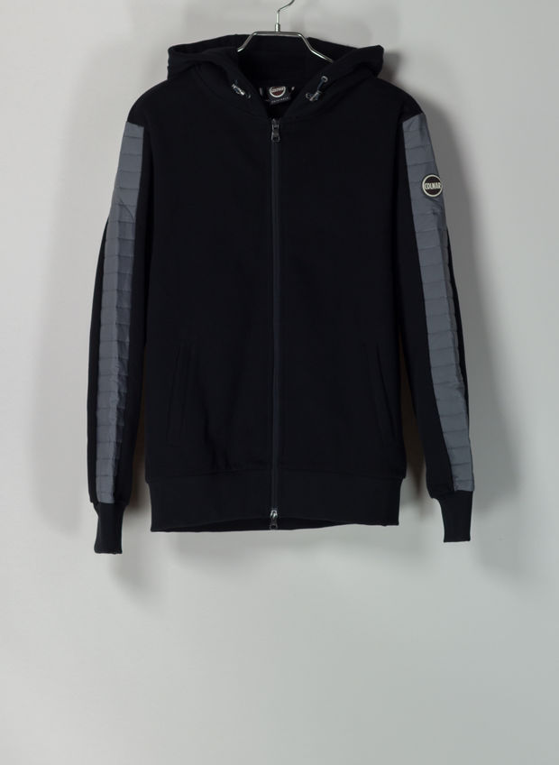 FELPA ULTRASONIC CON INSERTI, 209BLK, large