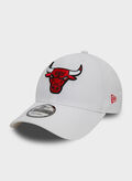 CAPPELLO 9FORTY CHICAGO BULLS UNISEX, WHTRED, thumb