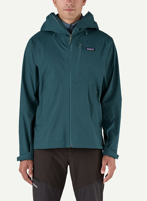 GIUBBOTTO GRANITE CREST RAIN, TIDAL TEAL, large