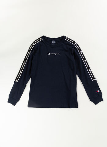 T-SHIRT AMERICAN TAPE RAGAZZO, BS501 NVY, small