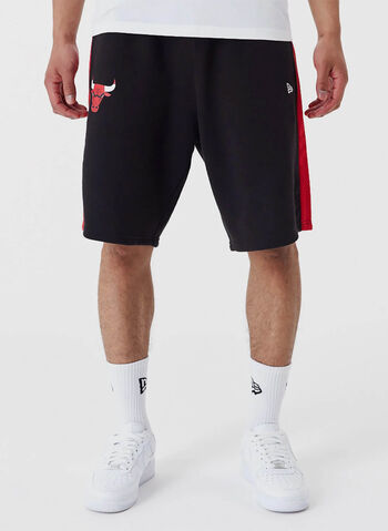 SHORTS NBA CHICAGO BULLS MESH, BLK, small