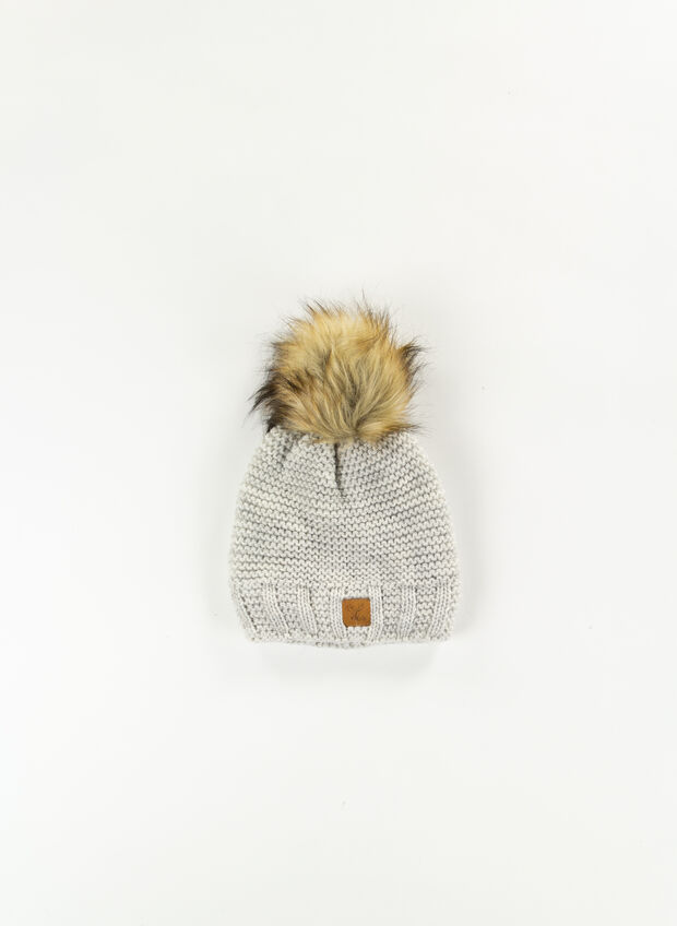 CAPPELLO PONPON PELO, OFFWHITE, large