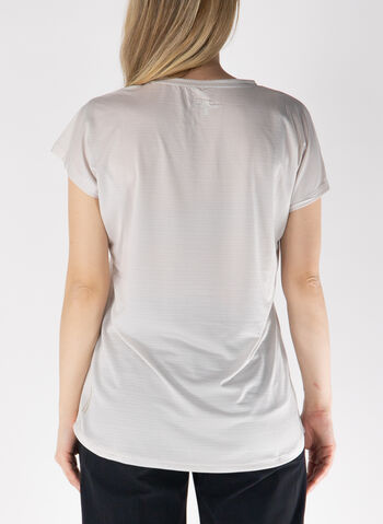 MAGLIA A MANICA CORTA IN JERSEY FAST DRY, A238 VANIGLIA, small