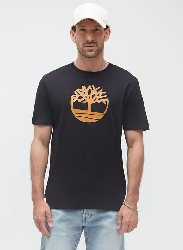 T-SHIRT CON LOGO GRAFICO, - BLK, medium