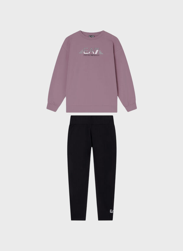 TUTA LOGO SERIES RAGAZZA, M4049 ROSEBLK, large