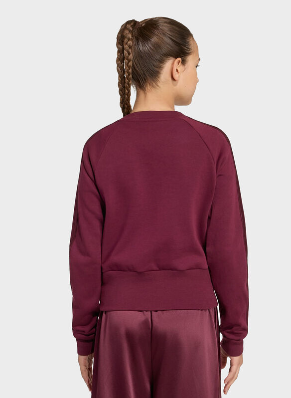 FELPA SATIN RAGAZZA, - MAROON, medium