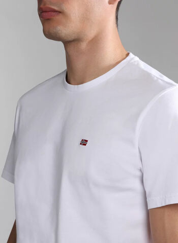 T-SHIRT SALIS, 002 WHT, small
