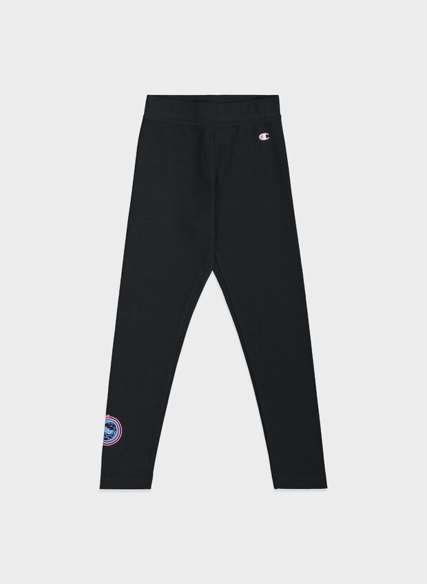 LEGGINGS GRAPHIC SHOP BAMBINA, KK001 BLK, large