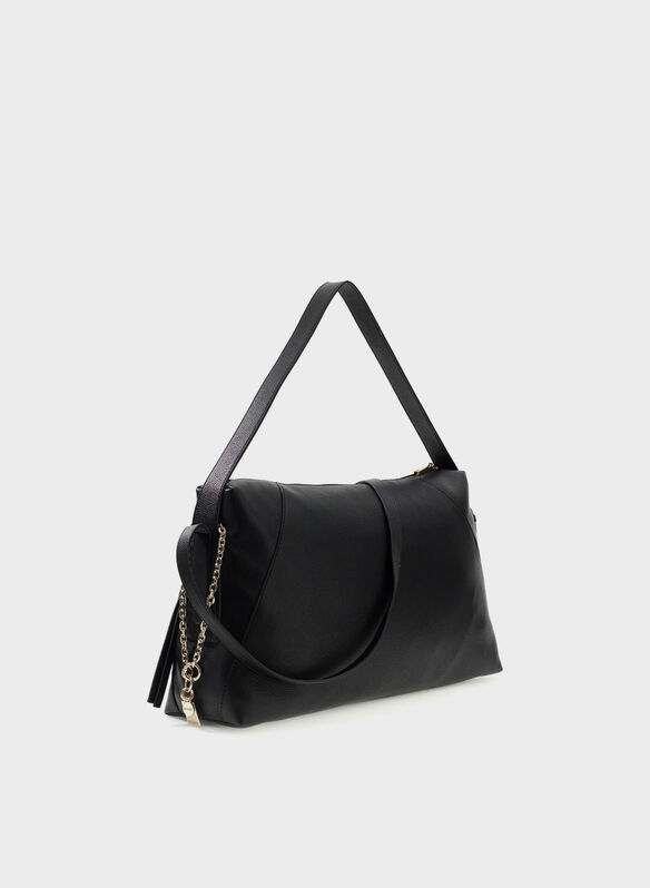 BORSA SHOULDER BAG DEVON, BLA BLK, medium