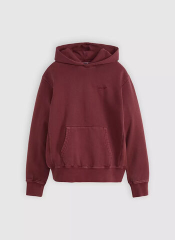 FELPA HOODIE, 0032 BORDEAUX, small