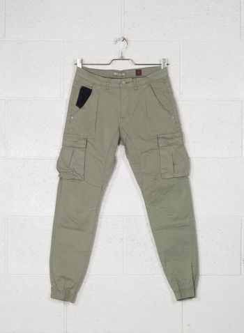 PANTALONE CARGO, 0916VERDE SALVIA, small