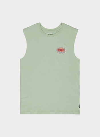 CANOTTA BURN OUT BAMBINO, GEH0 VINTAGE GREEN, small