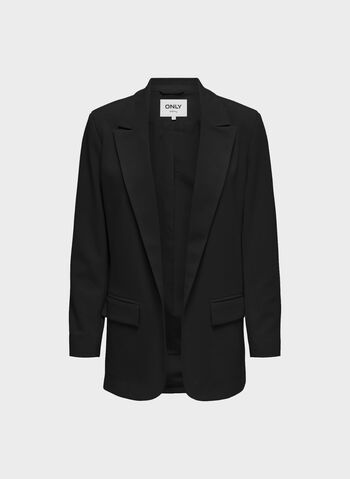 GIACCA BLAZER CAROLINA, BLACK, small