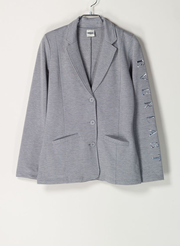 FELPA BLAZER, M000GREY, large
