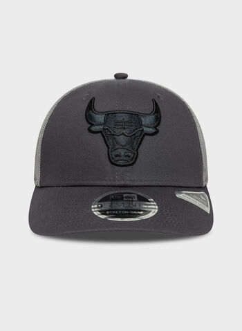 CAPPELLO STRETCH SNAP CHICAGO BULLS NBA UNISEX, DK GREY, small