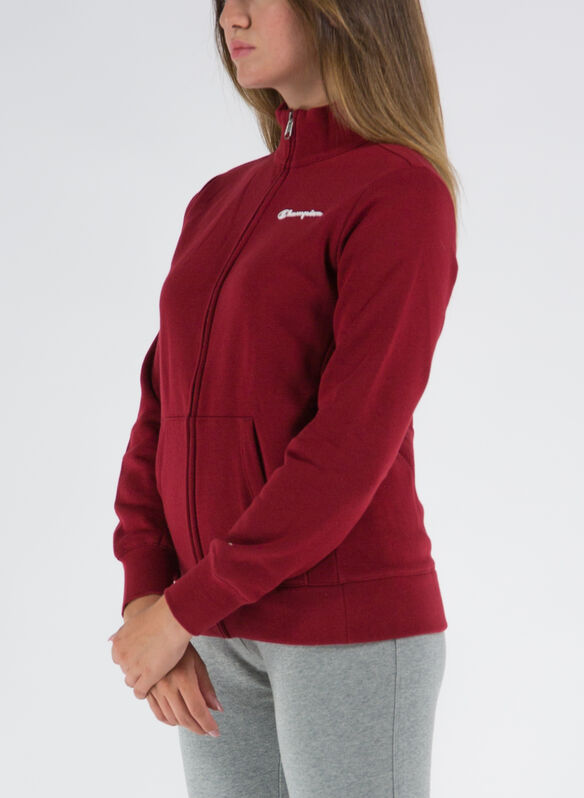 FELPA FULL ZIP CLASSIC MICRO LOGO, RS506 BORDEAUX, medium