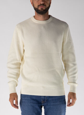 MAGLIONE GIRO COSTA INGLESE, G047 PANNA, small