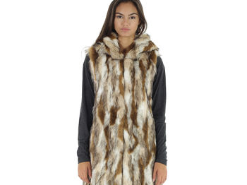 GILET PELLICCIA ECOLOGICA , , small