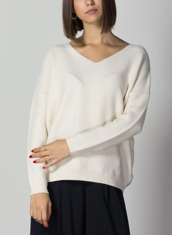 MAGLIONE MAGIUB, LATTE, small