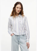 CAMICIA RIGATA, 0FC WHTCEL, thumb