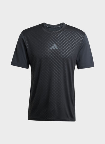 T-SHIRT POWER 3-STRIPES, BLK, small