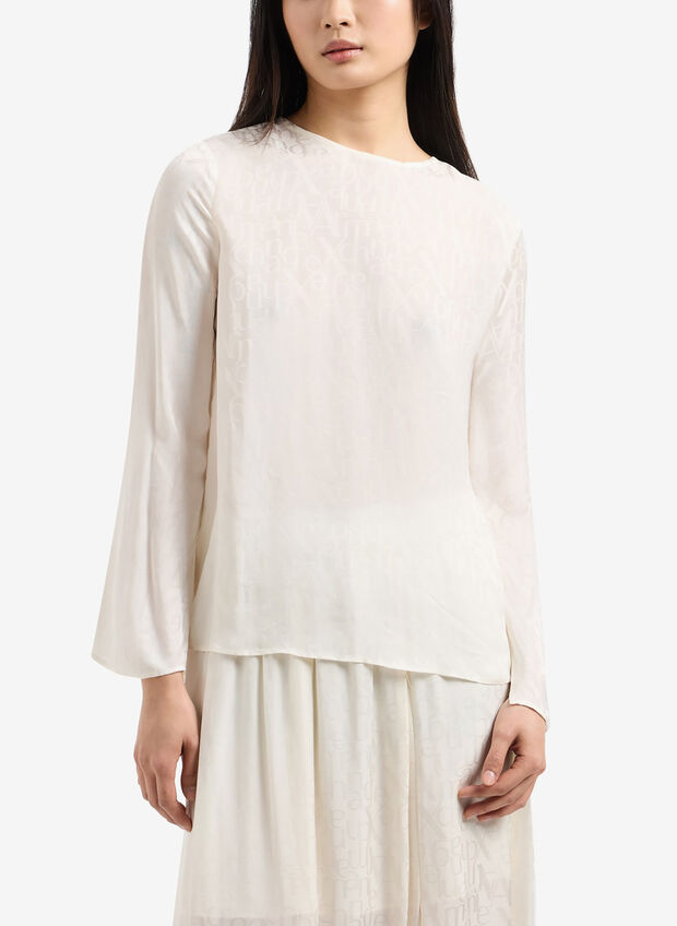 BLUSA JAQUARD, F0015 PANNA, large