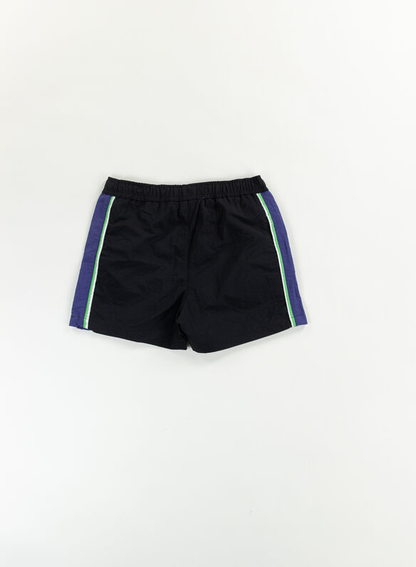 BOXER BEACH INSERTATO RAGAZZO, KK001 BLK, medium