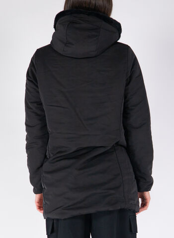 GIUBBOTTO CLAIRE REVERSIBILE IN PELLICCIA SINTETICA, 201XXP ASPHALT, small