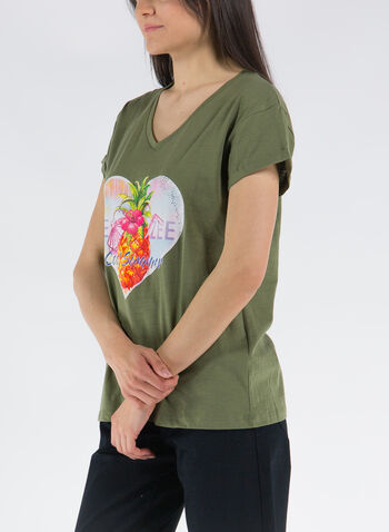 T-SHIRT FIAMMATA SCOLLO V STAMPATA, , small