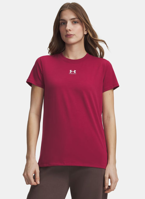 T-SHIRT MICRO LOGO, 0622 BERRY, medium