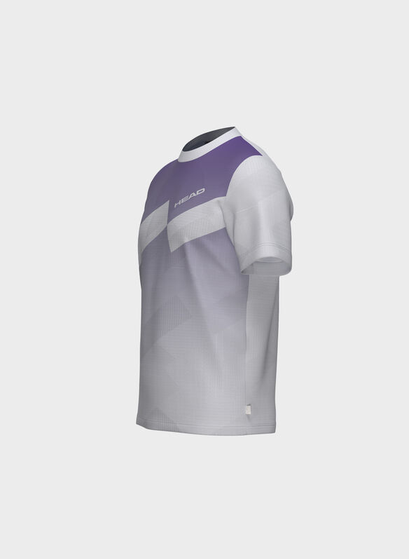MAGLIA PRO PADEL-TENNIS, PUXP PURPLEGREY, medium