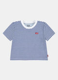 T-SHIRT RIGATA INFANT, U69 WHTNVY, thumb
