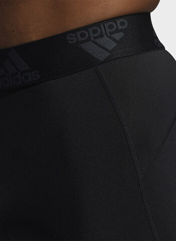 CICLISTA CORTI TECHFIT 3-STRIPES, BLK, small