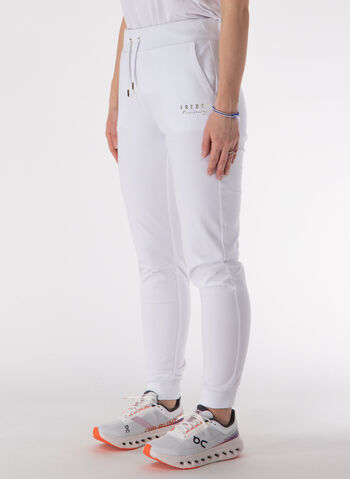 PANTALONE TRAINING CON POLSINO, W WHT, small