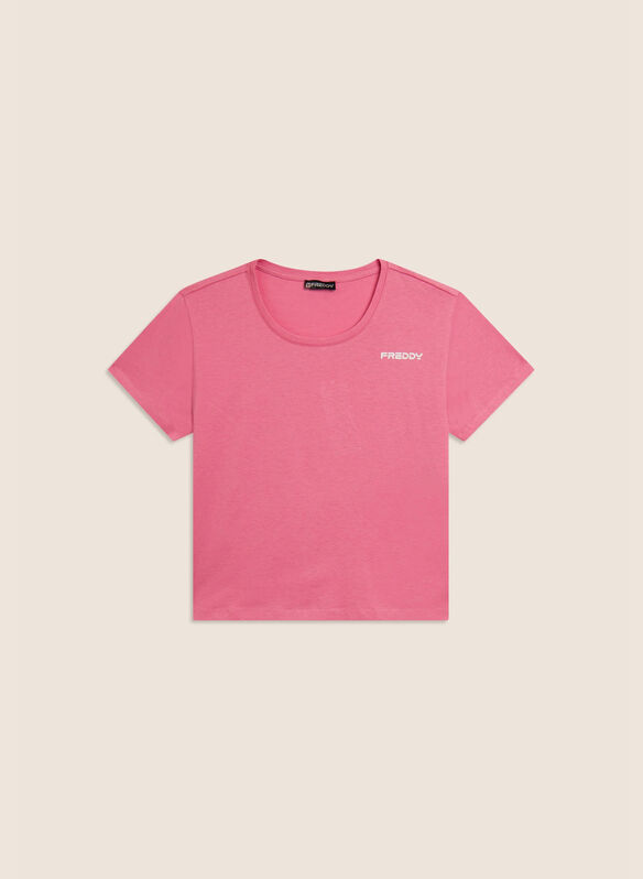 T-SHIRT CROPPED, P47 FRAGOLA, medium