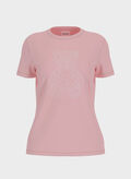 T-SHIRT ACTIVE ROMY ORSETTO STRASS, G63M PINK, thumb