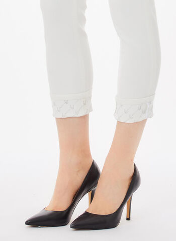 JEANS MONROE RISVOLTO, 10701 WHT, small