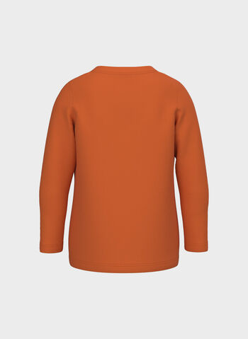 T-SHIRT LOTUS STAMPA BAMBINA, HARVEST PUMPKIN ORANGE, small