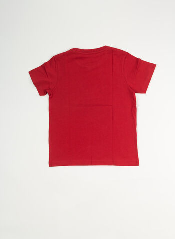T-SHIRT COOL VIBES RAGAZZO, 857 RED, small